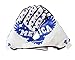 Cycling MTB Gloves with American Flag Design for Motocross Climbing Hiking (Blue and White, Large)