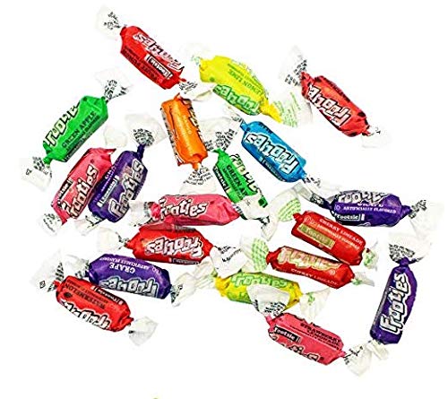 Tootsie Frooties Fruit Chews Individually Wrapped Candy (2.5 lbs) Sharing Size Bag