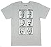 Marvel Men's Guardians of The Galaxy I Am Groot Cute Face T-Shirt, Heather Grey, Large