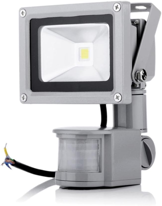 PIR Motion Sensor Security Wall Pure White LED Floodlight Flood Light Lamp - Image 3