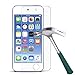 New iPod Touch (6th Gen, 2015 Released),TANTEK [Bubble-Free][HD-Clear][Anti-Scratch][Anti-Glare][Anti-Fingerprint] Tempered Glass Screen Protector for iPod Touch 6G & 5G, [1Pack]