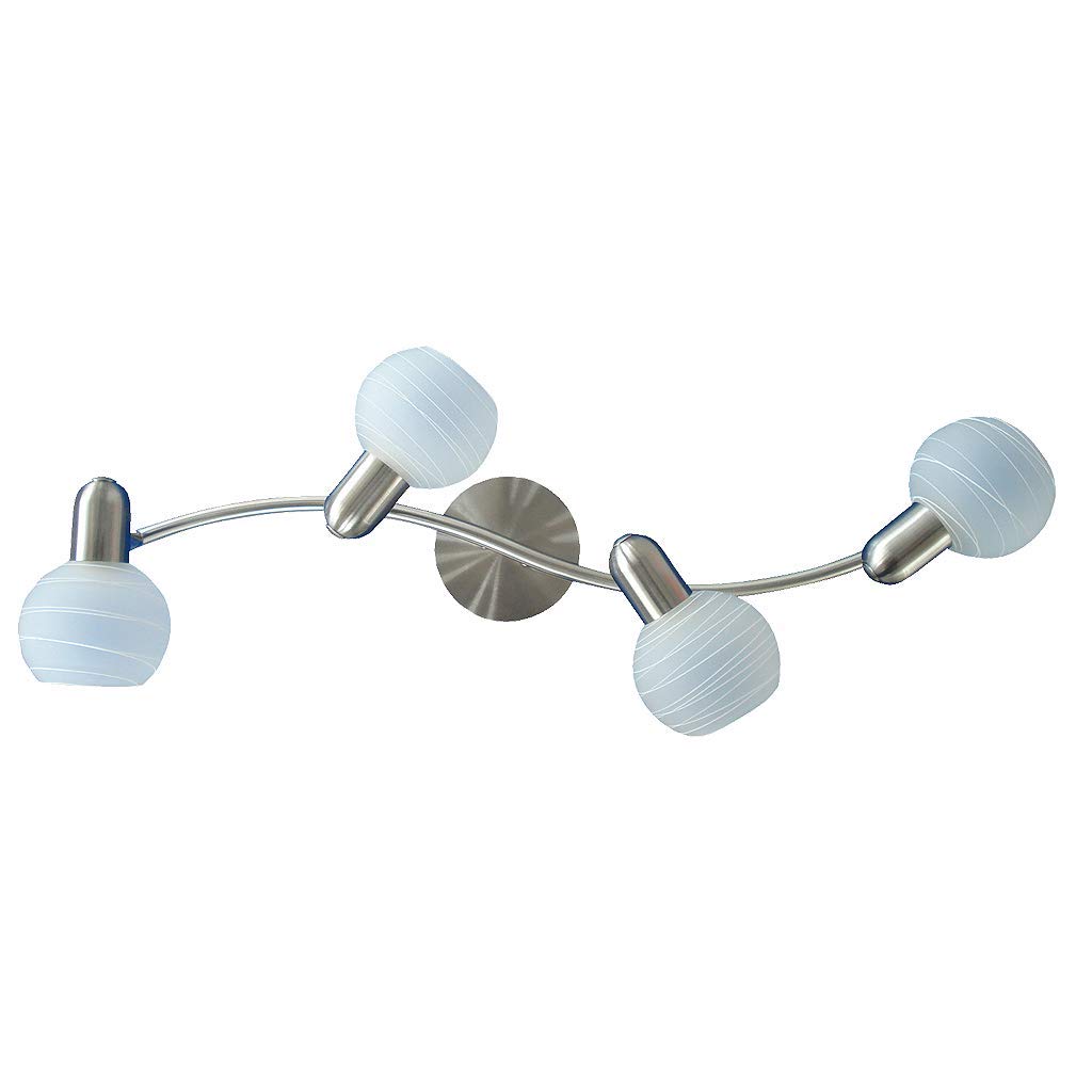 rabalux Spot, Glass Metal, E14, Steel