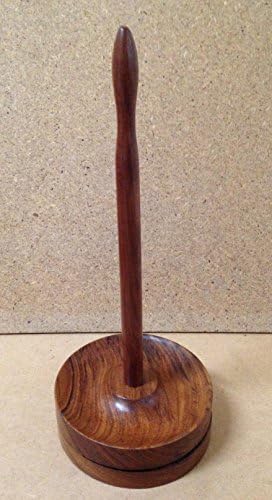 Yarn Place Malinda House Yarn Cake Holder Spinner Butler Yarn Caddy Hand Carved Rose Wood