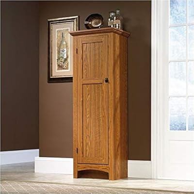 Pemberly Row Summer Home Pantry in Carolina Oak Finish