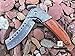 Monogram Knife, Custom Knives, Pocket Knife, Hunting Knife, Personalized Knife, Engraved Knives, Folding Knife, Cleaver Razor Blade (Damascus)