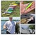 LUYAYUER Fishing Artificial Bait with Topwater Floating Rotating Tail Topwater Bait (Fix)