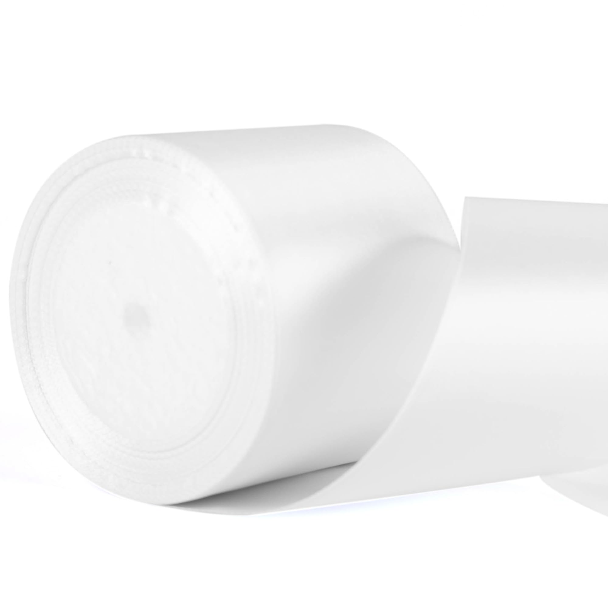 75mm Wide White Thick Ribbon for Gift Wrapping 22m, Thick White Christmas Ribbons Fabric Satin Ribbon for Present Wrapping Christmas Florist Bouquet Cake Hair Bow Crafting Wedding Car Decoration