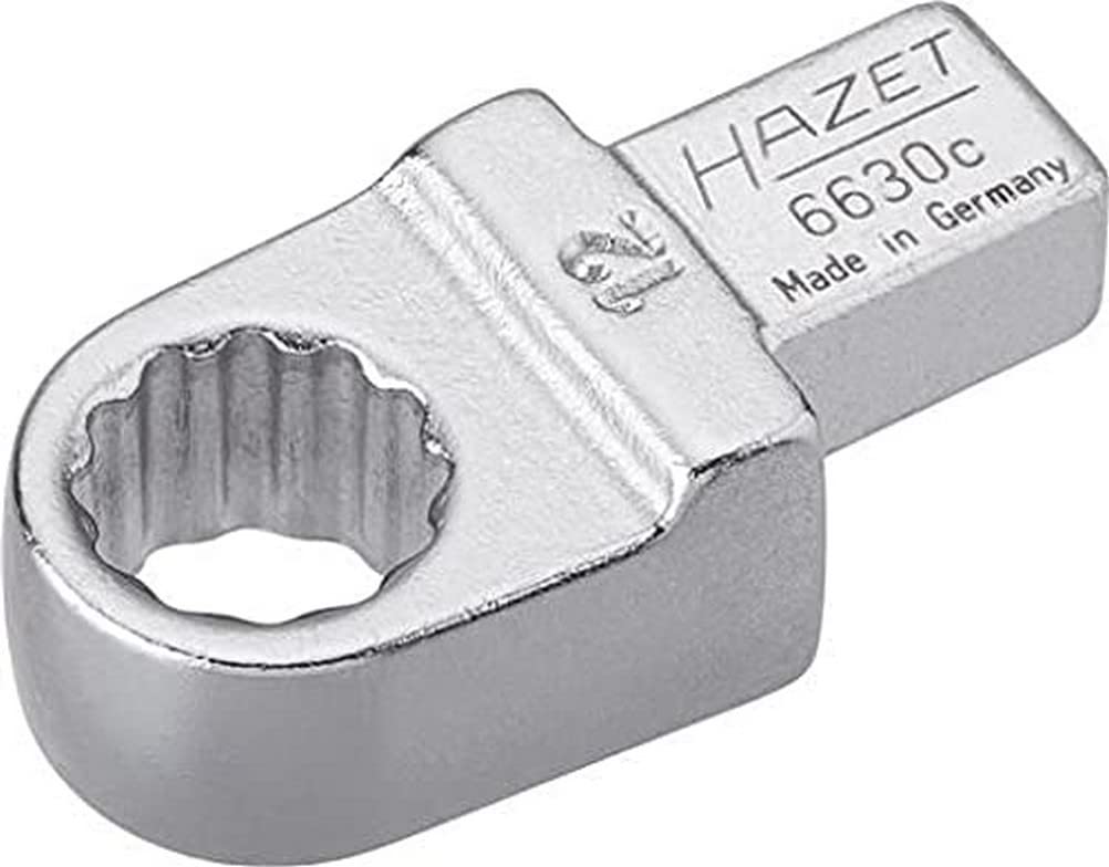 HAZET 6630C-12 43.5 mm 12-Point Traction Profile Insert Box-End Wrench - Chrome-Plated