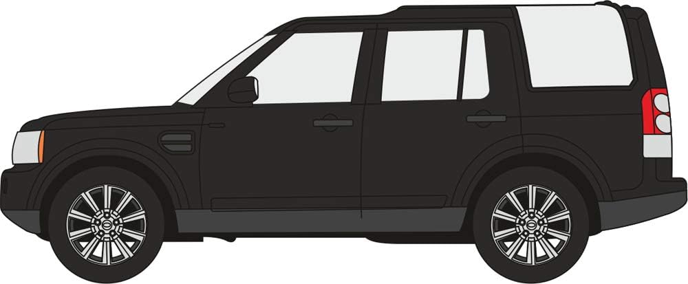 Oxford Diecast 1:148 LR Discovery 4 Santorini Black Collectable model NDIS002, Small