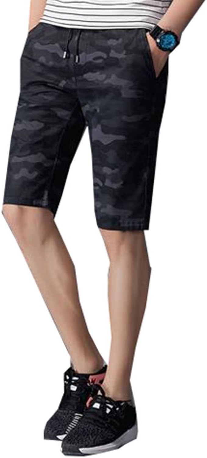 Amazon Co Jp Duwei ドゥウェイ メンズ 夏 短パン 迷彩柄 ミリタリー ショートパンツ 大きいサイズ ハーフパンツ ゆったり おしゃれ ファッション 服 ファッション小物
