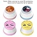 Silicone Travel Cosmetic Containers with Hard Sealed Lids – Leakproof BPA Free Portable TSA Approved Mini Jars For Makeup Lotion, Cream, Facial Cleanser, Pills, Vitamins, Medicine, Spices (4 Pack)