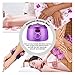 Wax Warmer, Hair Removal Waxing Kit Electric Wax Heater Professional Waxing with Temperature Display Screen Rapid Melt Wax with 7ounce Pearl Hard Wax Beans and 10 Sticks at Home Waxing for Women Men
