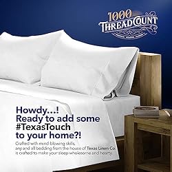 Comfy’s Egyptian Cotton Bed Sheets