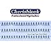 Cherishlook Professional 10packs Eyelashes - (Knot Free) Flare Black (Short)
