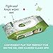 Seventh Generation Free and Clear Baby Wipes with Flip Top Dispenser, 384 Count