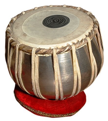Handmade Steel Tabla Drum Set By Best Indian Professionals with Base N Cover