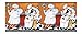 York Wallcoverings BG1680BD Chef's A-Cookin' Ultra Removable Wallpaper Border, Orange