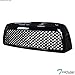 Topline Autopart Black Tr-Sport Mesh Front Hood Bumper Grill Grille Cover ABS 07-09 Toyota Tundra