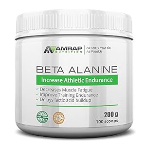Image of AMRAP Nutrition - Beta-Alanine & - Pre-Workout Supplement to Improve Endurance, Enhance Power, Decrease Muscle Fatigue - Raises Carnosine Levels and Delays Lactic Acid Buildup