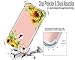 LUOLNH Slim Shockproof Clear Floral Pattern Soft Flexible TPU Back Cover Case Compatible with iPhone 6 Plus/iPhone 6S Plus [5.5 inch] -Sunflower