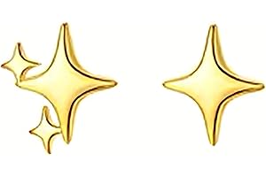 QLKILYR Tiny Heart Stud Earrings, Hypoallergenic Small Stud Earrings for Women Girls, Little Mini Earrings Jewelry Gift Gold Silver