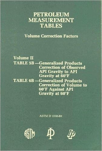 Petroleum Measurement Tables Volume Correction Factors Volume 2 9780893640231 Amazon Com Books