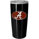 Siskiyou NCAA Alabama Crimson Tide Travel Mug, Black, 14 ounce