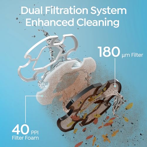 S2 Cordless Pool Vacuum Robot with Strong Suction Motor, Upgraded Filtration, Pool Vacuum for Above-Ground & Flat Pools, Automatic Parking, Raven Black