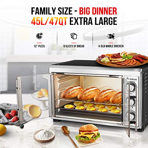 Toaster Convection Oven Countertop Aobosi Convection Toaster Oven