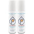 Purefypro Sports Equipment Disinfectant Spray - (3.4oz, 2pk) TSA Travel Size. Kills 99.9999% MRSA, HIV, Athlete Foot Fungus, Virus and Fungi. No Rinse, No Residue. Great For Sports Pads, Yoga Mats,