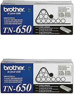 Amazon.com: Brother High Yield Toner Cartridge (TN650), Negro : Productos  de Oficina