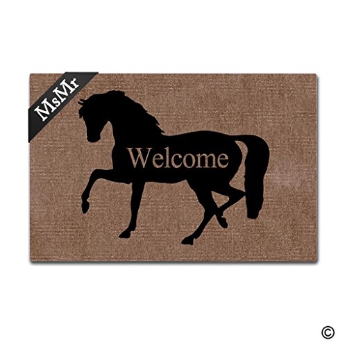 Horse Doormats Kritters in the Mailbox Horse Doormat