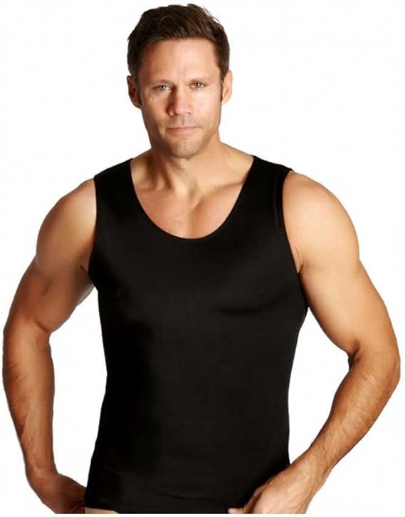 insta slim men's compression tank shirts