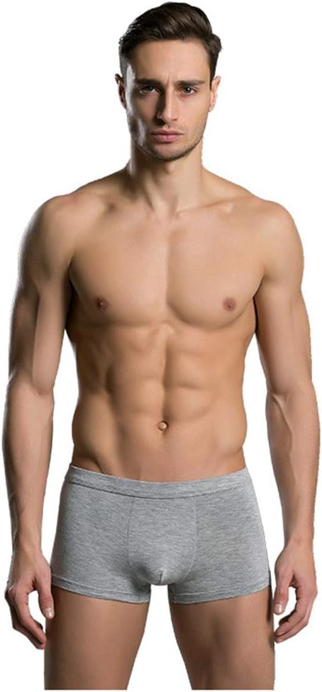 Ropa Interior Masculina Modal Color Sólido Toner Boxer Stretch Calzoncillos Masculinos 2 Piezas para Amigos Y Amantes 2 Piezas,Gris,XXXL: Amazon.es: Deportes y aire libre