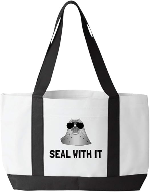 Funny Seal Gift Seal Tote Bag Seal Lover Present Cute