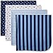 Gerber Baby Boys 4 Pack Flannel Receiving Blanket, Transportation, One Size