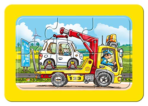 Ravensburger Kinderpuzzle 06944 - Müllabfuhr, Krankenwagen, Abschleppwagen - My first puzzle - Rahmenpuzzle – Bild 6
