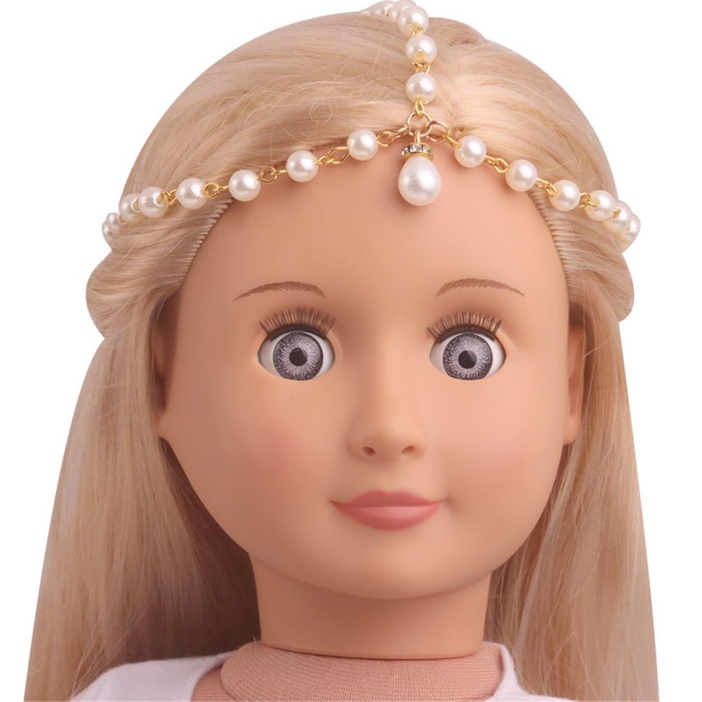 NIXNUT Doll Clothes Accessories Headgear Ornament for American Girl Doll 18-inch