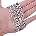 Figaro Chain Necklace Stainless Steel Real Gold Plated Chains for Men Women Jewelry Gift for Men Women