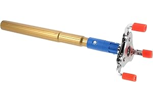 MOBUTOFU 1 Set Fire Detector Removal Device - Claw Gripper Head with 14.6" Pole for Detector Assembly & Changing - Safety Too