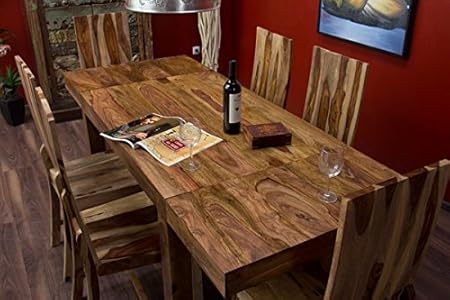 Solid Wood Dining Table Kitchen Table Extendable 120 200 X 80 X