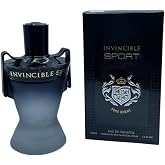 MCH BEAUTY LLC Invincible Platinum Men's Cologne 3.4 Fl. Oz. Eau de Toilette Spray (Sport)