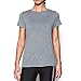 Under Armour Women's Tech Twist T-Shirt, Steel/Metallic Silver, Small