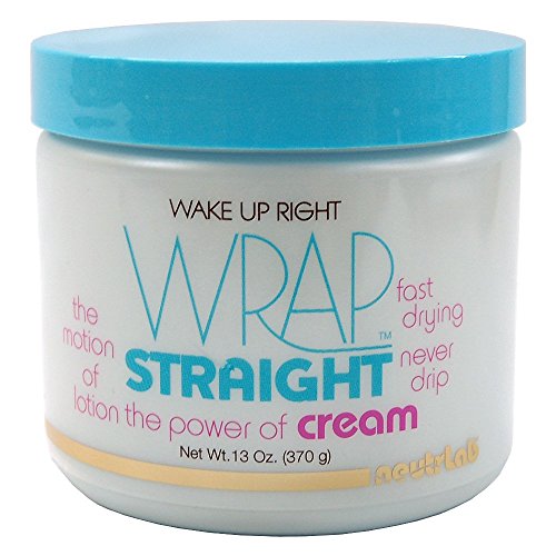 Wake Up Right Wrap Straight Cream 13oz (New Black n Sassy Wrap Cream)