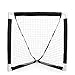 Champion Sports Mini Lacrosse Goal: Kids Gear Backyard Shooting Practice Net Black, 8.3