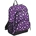 Eastsport Multi Pocket School Backpack, Purple Cheetah