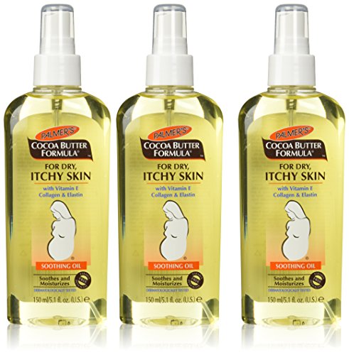 Palmer's Cocoa Butter Formula Soothing Oil for Dry Itchy Skin -- 5.1 fl oz (Pack of 3)