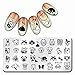 Born Pretty Nail Art Stamp Template Cute Dog Design Rectangle Image Plate Harunouta L016