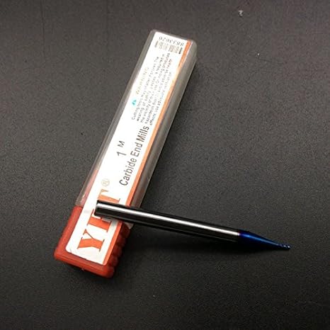 Generic End Mill Router Bit 4-Blade HRC 60 CNC Router 1mm