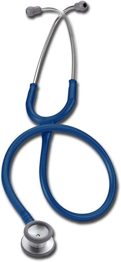 3M Littmann 2123 Classic II Pediatric Stethoscope, Navy Blue, 28 inch